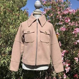 Velvet Heart Stassi Jacket Light Brown Women's Size Extra Small